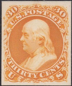 U.S.  71P4 Card Proof (40424)