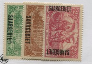 SAAR  55-57   MNH