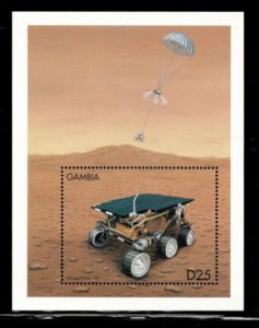 Gambia 1999 - Space Exploration - Scott #2176 - Souvenir Stamp Sheet - MNH