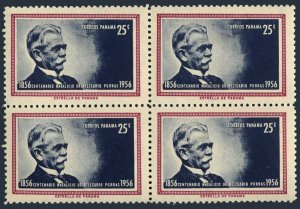 Panama 407 block/4,MNH.Mi 484. President Belisario Porras,birth centenary,1956.
