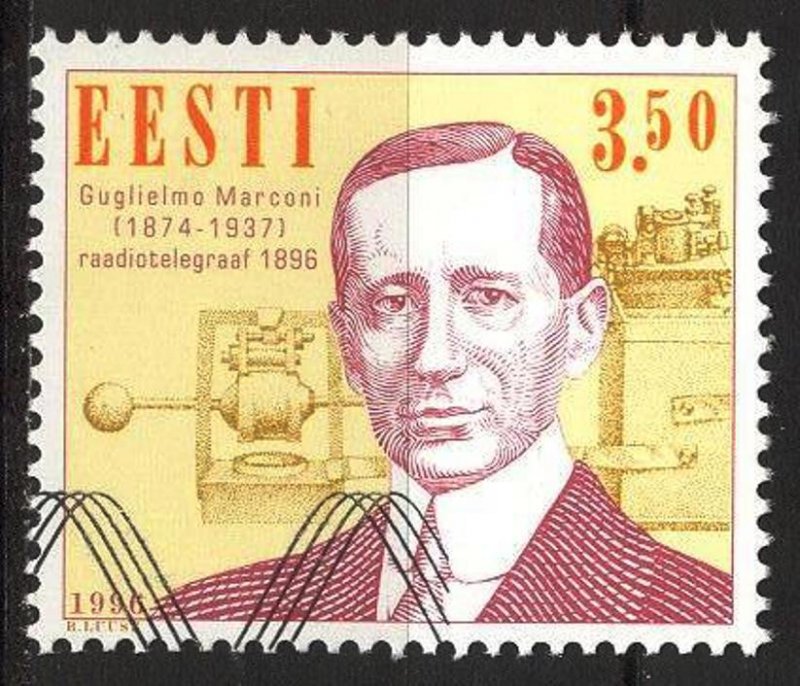 Estonia 1996 100 Years of Radio G. Marconi Used /CTO