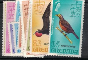 Grenada Grenadines Birds SC 3-14 MNH (7fdf)