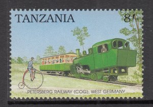 Tanzania 658 Train MNH VF