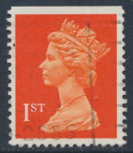 GB Machin 1st  SG 1516 SC#  MH188 FU  Top imperf see scan details  