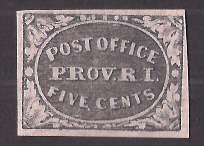 PROVIDENCE RI PROVISIONAL REPRODUCTIONS (for #10X1) two diff Bogert & Foil label