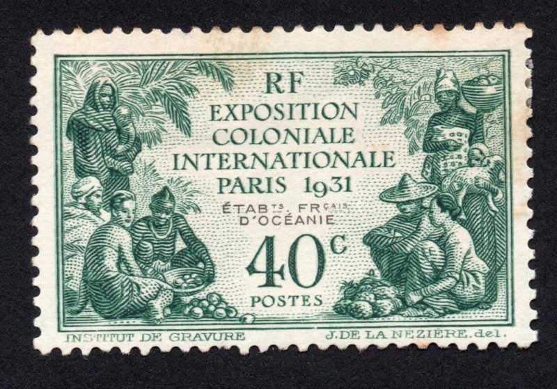 French Polynesia Scott #76-79 Stamps - Mint Set