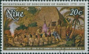 Niue 1978 SG237 20c Bicentenary of Discovery FU