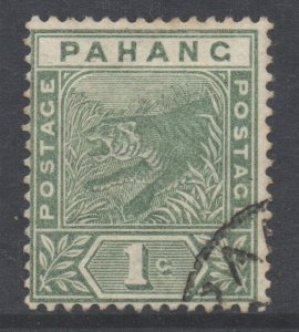 Malaya Pahang Scott 11 - SG11, 1891 Tiger 1c used