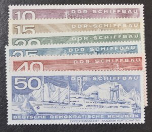 DDR Sc # 1318-23, VF MNH