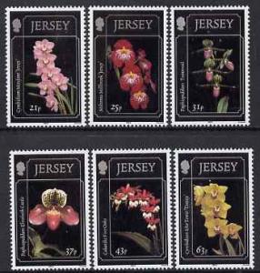 Jersey 1999 Jersey Orchids (4th series) set of 6 unmounte...