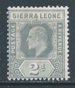 Sierra Leone #93 MH 2p King Edward VII Wmk. 3