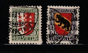 Switzerland B18-B19 U Coats Of Arms (B)