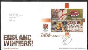 GB - 2003 England's Victory in Rugby World Cup (FDC)