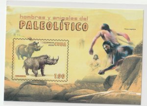 Cuba 2008 Prehistoric Animal S/S MNH C25
