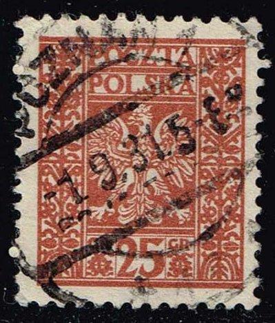 Poland #260 Coat of Arms; Used (0.25)