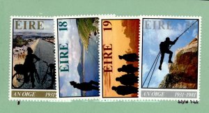 Ireland #498-501  Single (Complete Set)