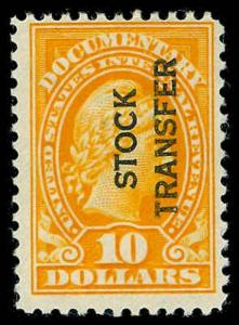 U.S. REV. STOCK TRANSFER RD17  Mint (ID # 71861)