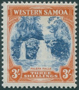 Samoa 1935 3s blue & brown-orange SG188 unused