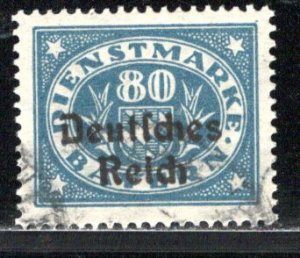 German States Bavaria Scott # O62, used, exp h/s, Mi # O62