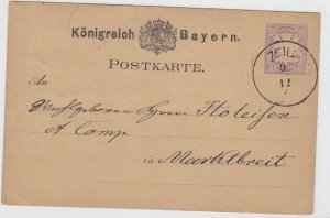 German Postal History Stamps Postcard Ref: R4995