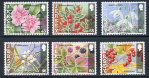 Jersey 2013 Frosta and Nature set SG1713/1718 Unmounted Mint 