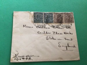 India king George V  postal cover A14794