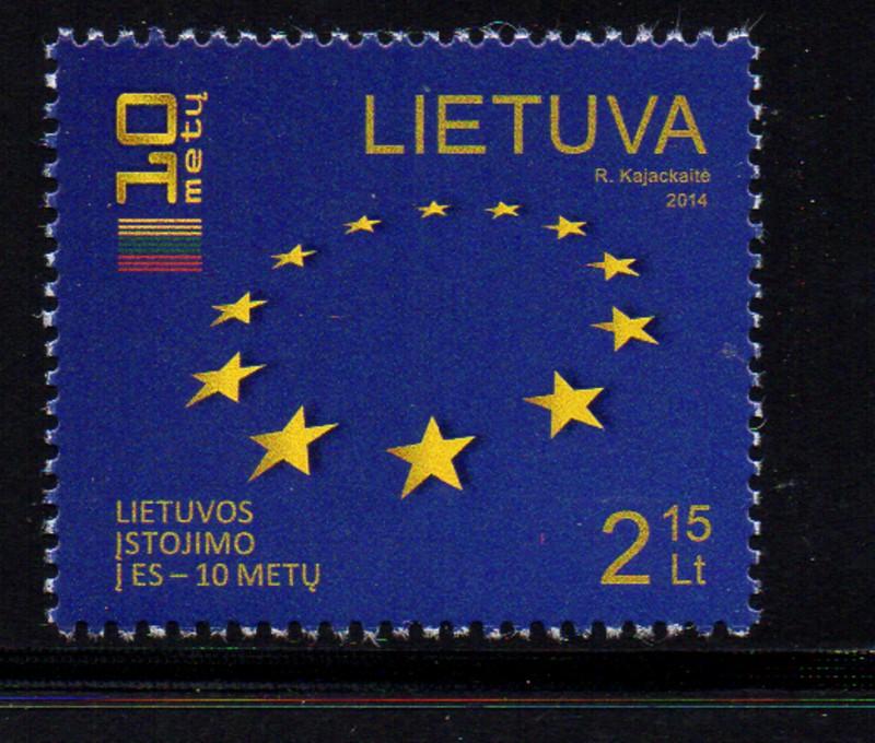 Lithuania Sc 1024 2014 European Union stamp mint NH