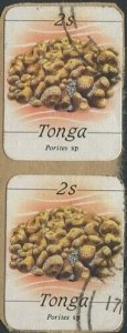 Tonga 1984 SG866 2s Stony Coral x2 FU