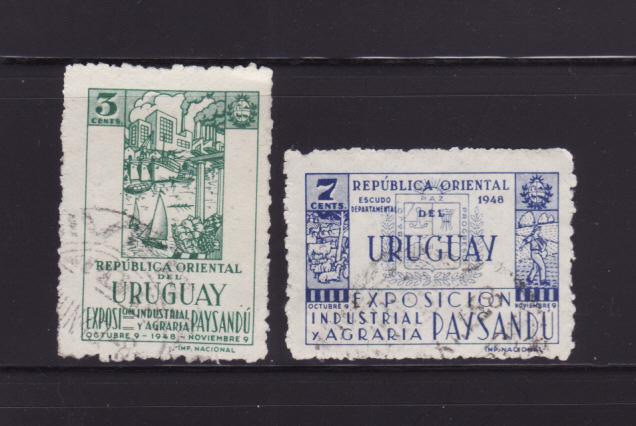 Uruguay 564-565 U Various (A)