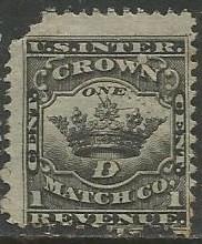 U.S. Scott #RO67b Match Revenue Stamp - Used Single
