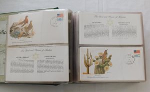 1978 National Audubon Society Fleetwood Event Covers 50 State Birds & Flowers