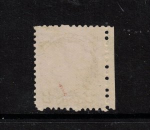 Canada #37a Very Fine Never Hinged Left Margin Example **With Certificate**