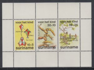 Suriname B321a Souvenir Sheet MNH VF