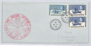 BRITISH ANTARCTIC TERRITORY Cover *Elephant Island* FORCES EXPEDITION 1970 ZK22