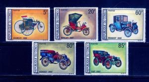 Bargains galore Congo DR #174-8 Antique Auto issue  MNH CV$17.85