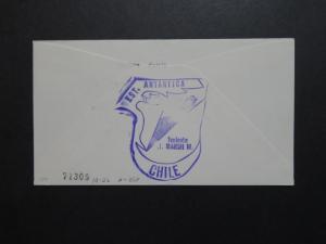 Chile 1988 Teniente Marsh Antarctic Base Cover - Z8842