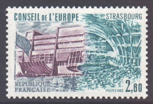 France Scott 1034 - SG C34, 1981 Council of Europe 2f60 MNH**