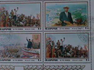 ​KOREA-1998-SC#3770 50TH ANNIVERSARY OF DPR KOREA MNH SHEET VF-HARD TO FIND