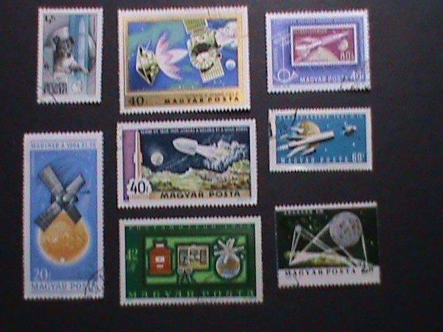 ​HUNGARY-MANY AIR & SPACE PICTORIAL  LARGE USE STAMPS VF WE SHIP TO WORLD WIDE