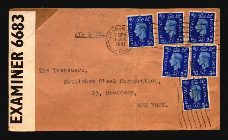 Great Britain - 3 WW2 Censor Covers  / See Images For Condition (12) - Z16215