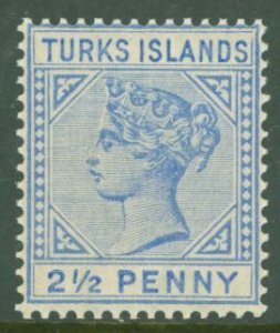 Turks Islands #52 Unused