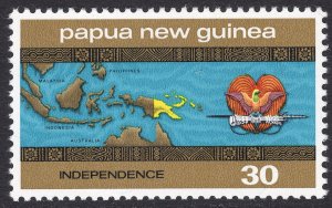 PAPUA NEW GUINEA SCOTT 424