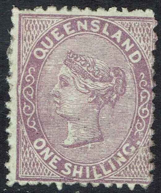 QUEENSLAND 1879 QV 1/-  