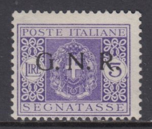 ITALY RSI Tax 57 cv 1080$ - MNH** Signed Biondi Variety Moved Perforation