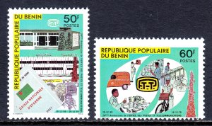 Benin - Scott #445-446 - MNH - SCV $1.10