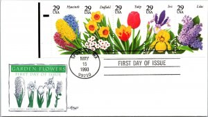FDC 1993 SC #2764a Artmaster Cachet - Spokane WA - Sheet Of 5 - J18371
