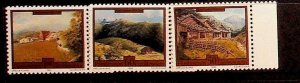 LIECHTENSTEIN Sc 997-9 NH ISSUE OF 1993 - ART