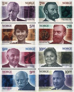 4657 MNH NORUEGA 2001 CENTENARIO DE LOS PREMIOS NOBEL