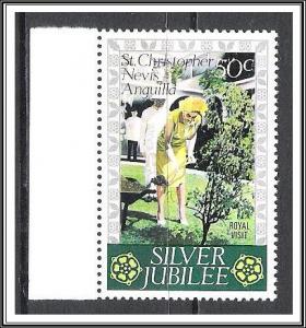 St Kitts-Nevis #332 Silver Jubilee MNH