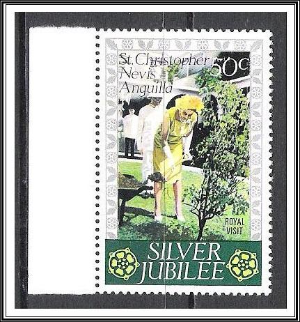 St Kitts-Nevis #332 Silver Jubilee MNH